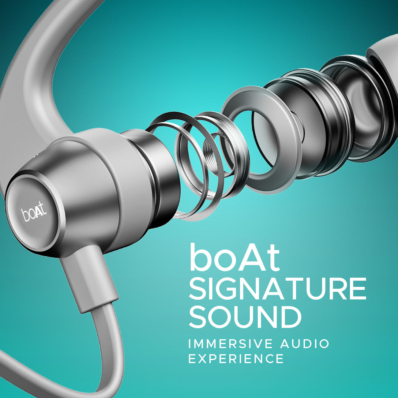 boAt Rockerz 255 Pro+ | Bluetooth Earphone with 10mm drivers, Up to 60 Hours Nonstop Playback, Type-C charging, ASAP™ Charge