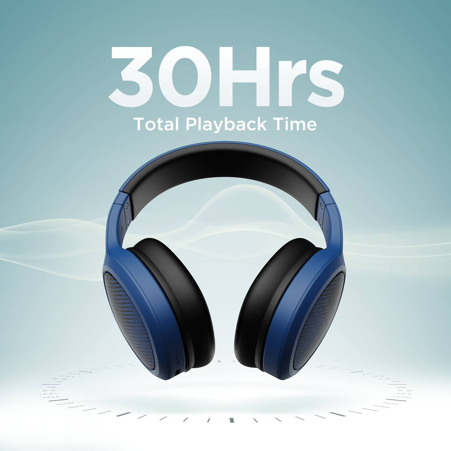 boAt Rockerz 460 | Wireless Headphone with 40mm Drivers, 30 HRS of Fuel, ENx™ Technology For Clear Calls, Dual Pairing