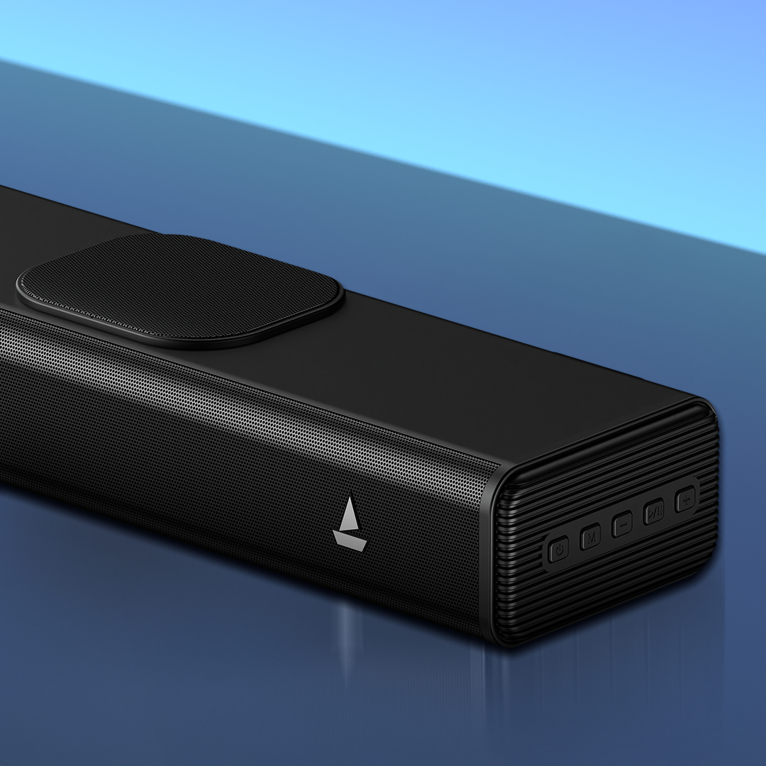 boAt Aavante Raga Plus | 140W 2.2 Channel Soundbar with Built-in Subwoofer & Multi-Connectivity