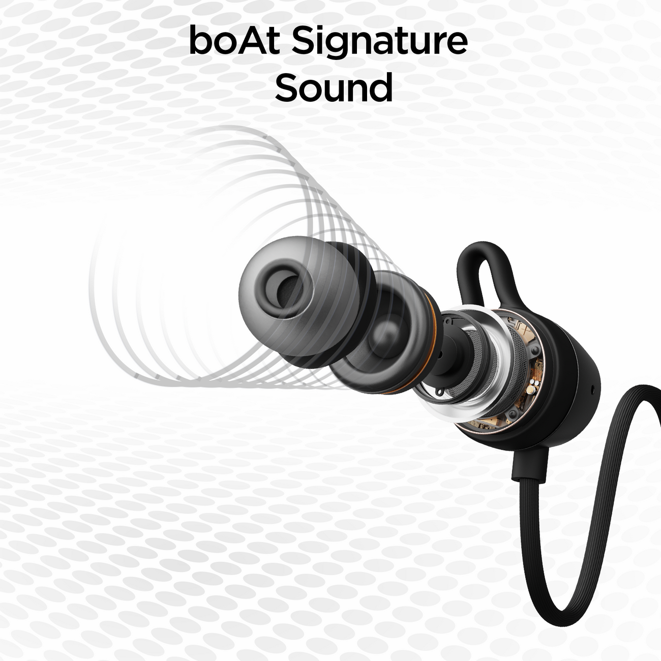 boAt Rockerz 109 - Wireless Bluetooth Earphone with Large Playback