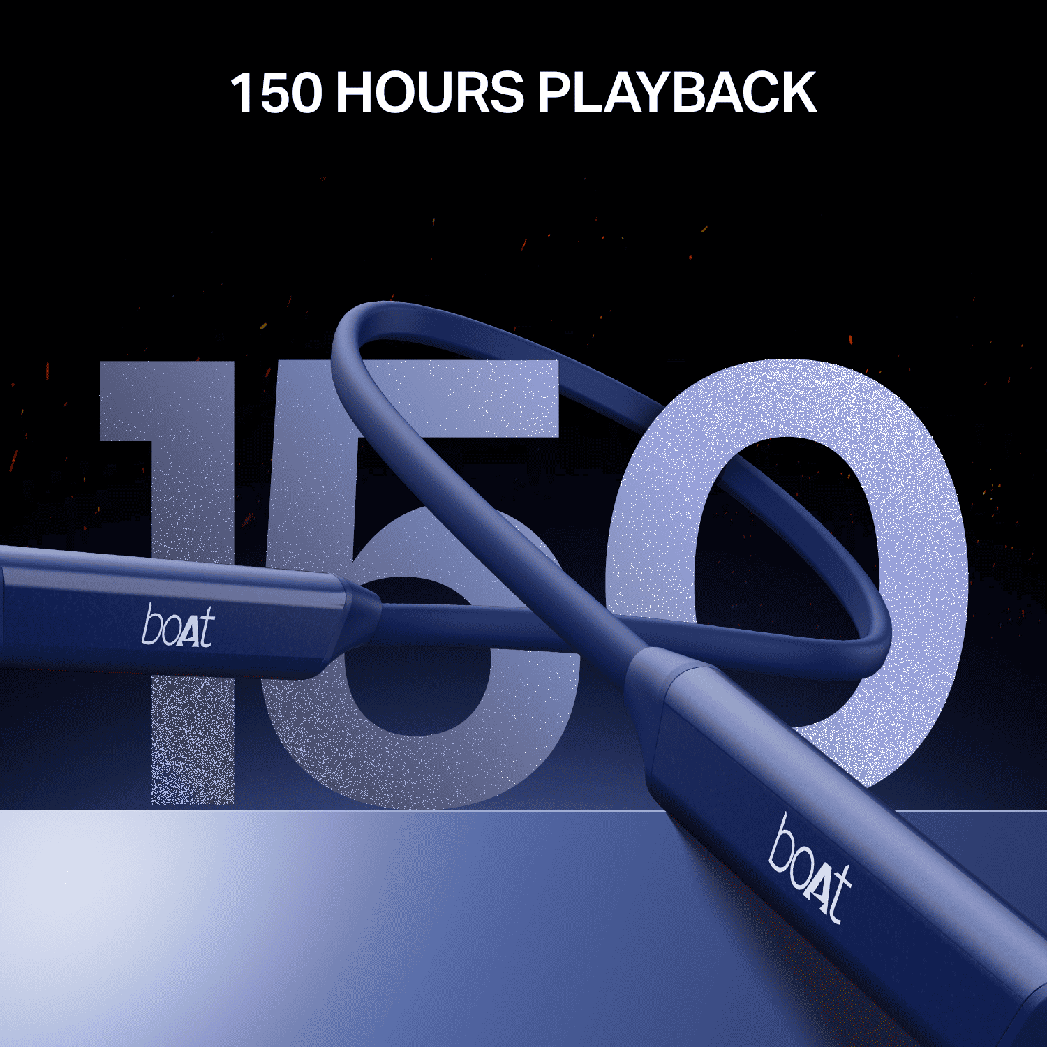 boAt Rockerz Trinity Gen 2 | Wireless Neckband with 150 Hours Playback, AI ENx™ Tech, Dual EQs & BEAST™ Mode