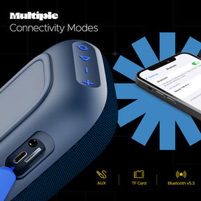 boAt Stone 190 Pro | Portable Bluetooth Speaker with 5W boAt Signature Sound, 12 Hours Playback, TWS Functionality