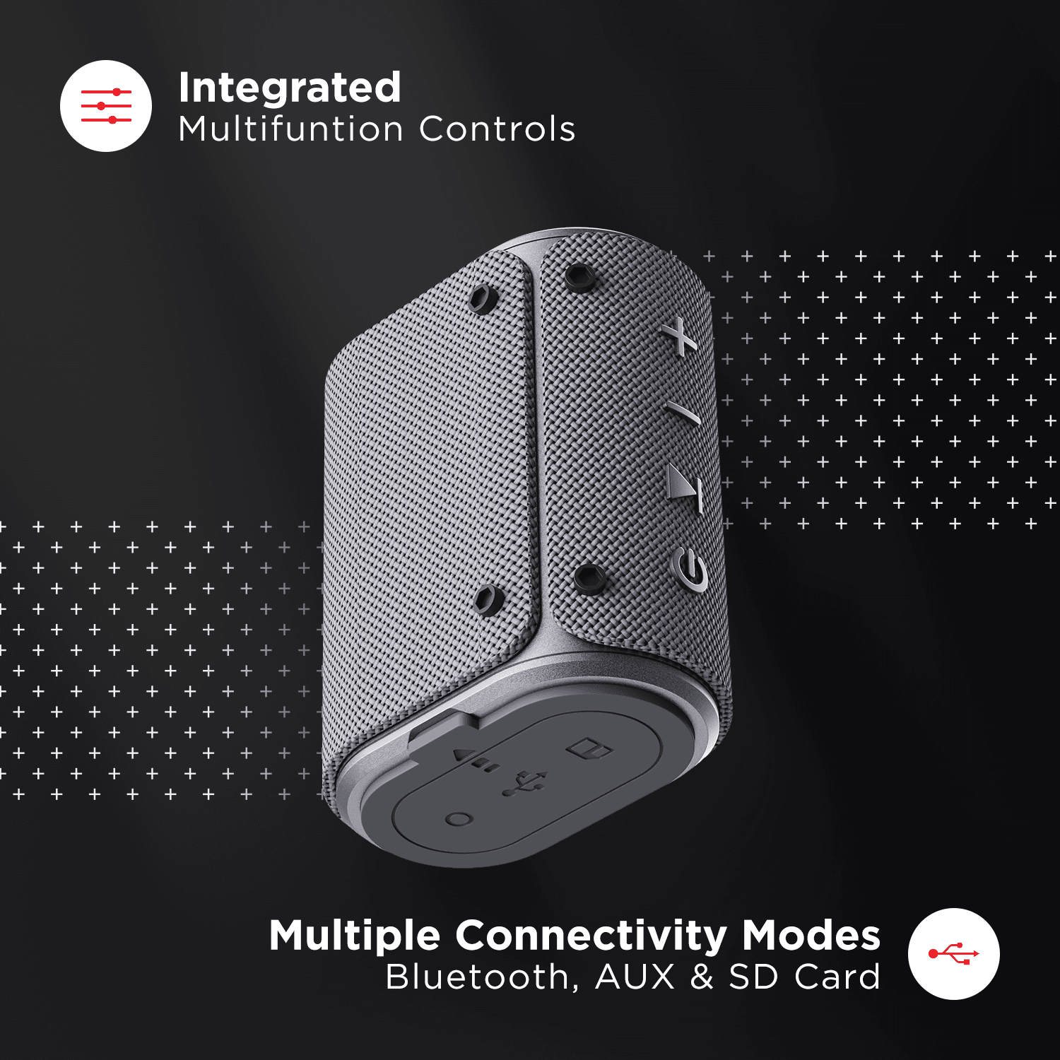 boAt Stone Grenade | Bluetooth Speakers with 1.75” Full-range Drivers, High Fidelity Stereo Sound, Up to 7hrs Nonstop Playback