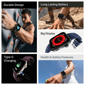 boAt Storm Call 4 | India's First Smartwatch with Type-C Charging