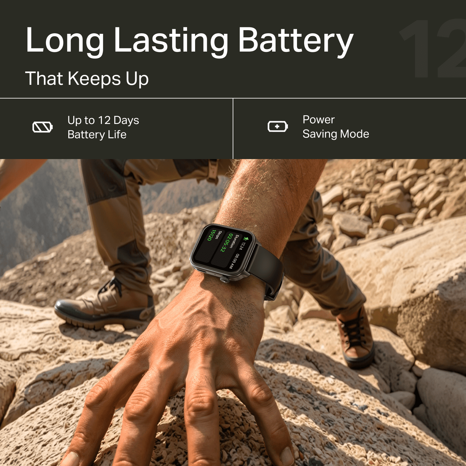boAt Storm Call 4 | India's First Smartwatch with Type-C Charging