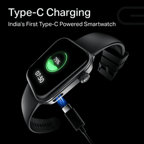 boAt Storm Call 4 | India's First Smartwatch with Type-C Charging
