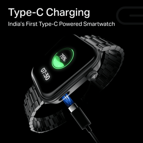 boAt Storm Call 4 | India's First Smartwatch with Type-C Charging