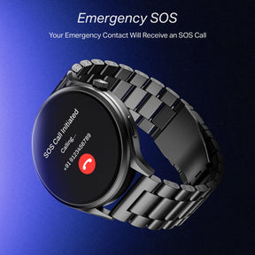 boAt Lunar Discovery Pro | Premium Smartwatch with 1.39" HD Display, Advanced BT Calling & Health Monitoring