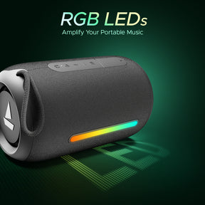 boAt Stone 350 Pro | Portable Bluetooth Speaker with 14W boAt Signature Sound, 12 Hours Playback, RGB LED