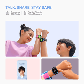 boAt Sailor Nav | 4G Kids Smartwatch with GPS Tracking, Video Calling & SOS Alerts