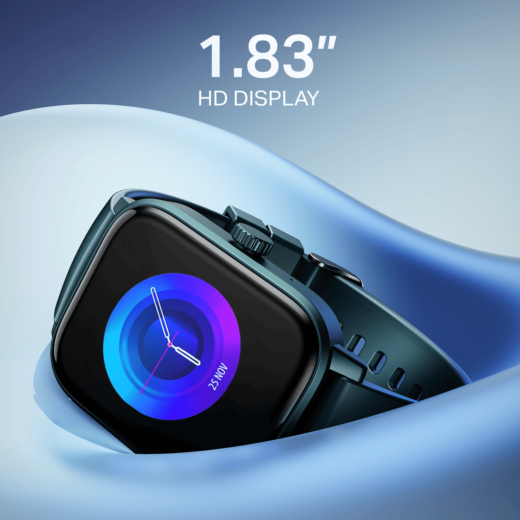 boAt Wave Call 3 | Smartwatch with Bluetooth Calling, 1.83" HD Display, Health & Wellness Tracking