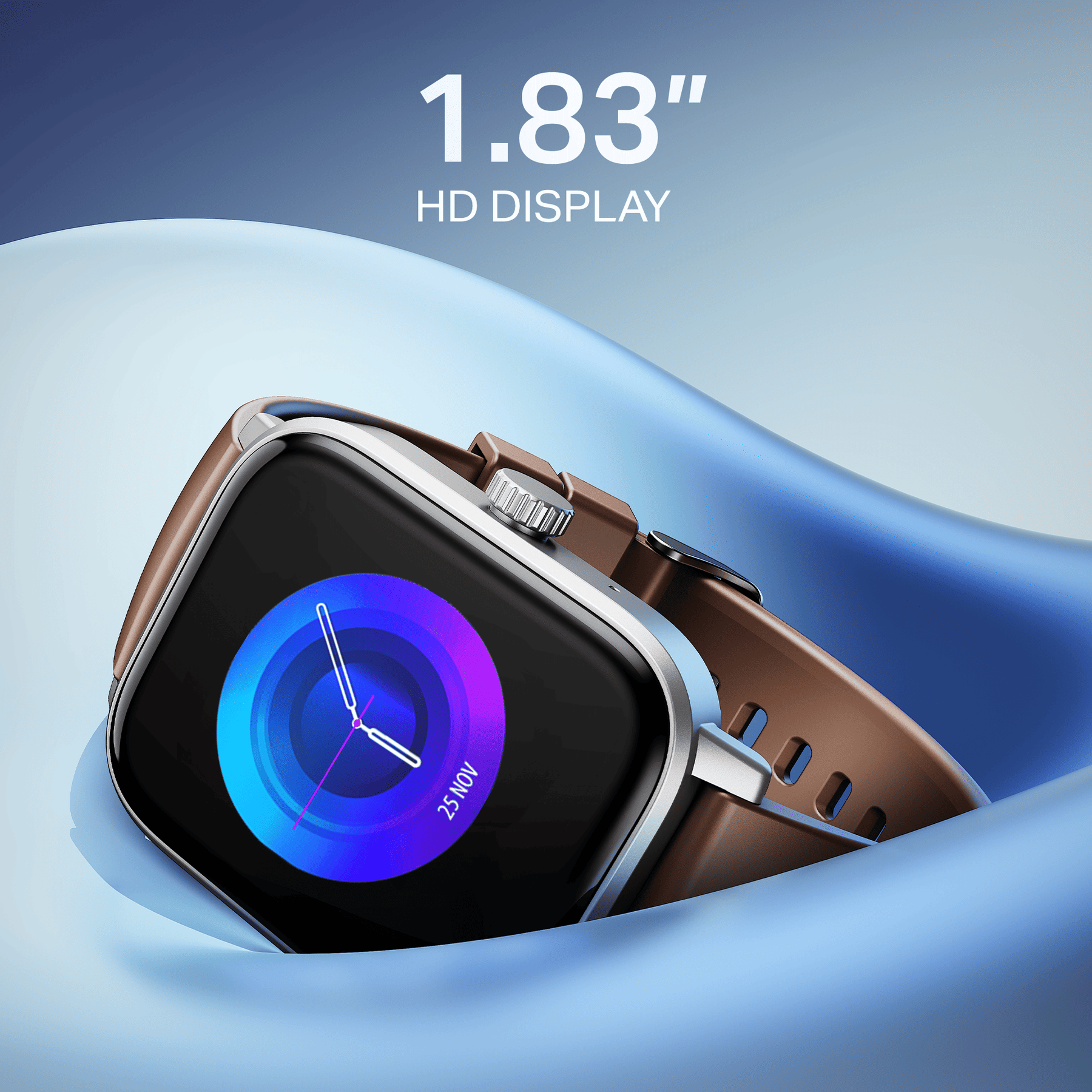 boAt Wave Call 3 | Smartwatch with Bluetooth Calling, 1.83" HD Display, Health & Wellness Tracking