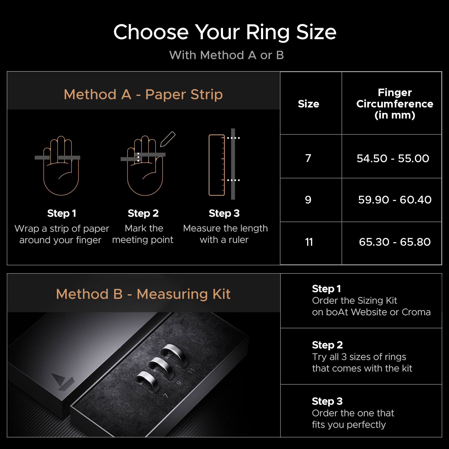 Smart Ring Sizing Kit