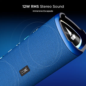 boAt Stone 750 | Portable Bluetooth Speaker with 12W RMS Stereo Sound, 12 Hours Playback, Bluetooth v5.0
