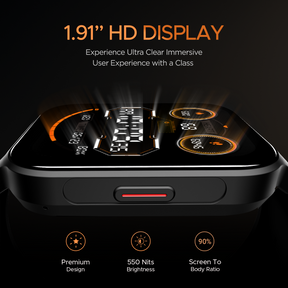 boAt Xtend Call Plus | 1.91" (4.85 cm) Largest Display Smartwatch, BT Calling, ENx™ Algorithm, Bilingual, 100+ Sports Mode