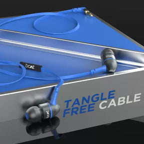 Bassheads 225 | Wired Earphone having 10mm Driver, Passive Noise Cancellation, Polished Metal Design, Hands-free communication