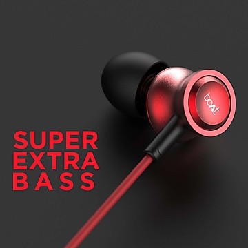 boAt Bassheads 152 | Wired Earphone with Premium HD Sound, Angled Headphone Jack, Super Extra Bass, Active Voice Assistant