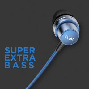 Bassheads 172 | Wired Earphone with Integrated Music Control, 10mm Dynamic Driver, Braided Cable, Premium Metallic Finish