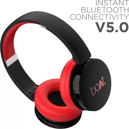 boAt Rockerz 370 | Wireless Headphone with 40mm Dynamic Driver, Bluetooth & AUX Connectivity, Upto 8HRS Playback