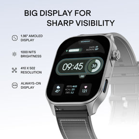 boAt Ultima Vogue 2 | India's First AMOLED Smartwatch with Type-C Charging