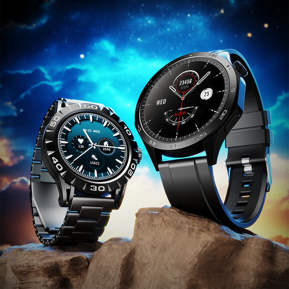 Radiant Montres connectée RAS10302 Noir Techinn