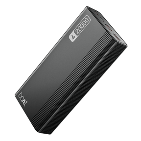 Energyshroom PB401 | Powerbank with 20000mAh Lithium Polymer Battery, Multiple Ports for Simultaneous Charging