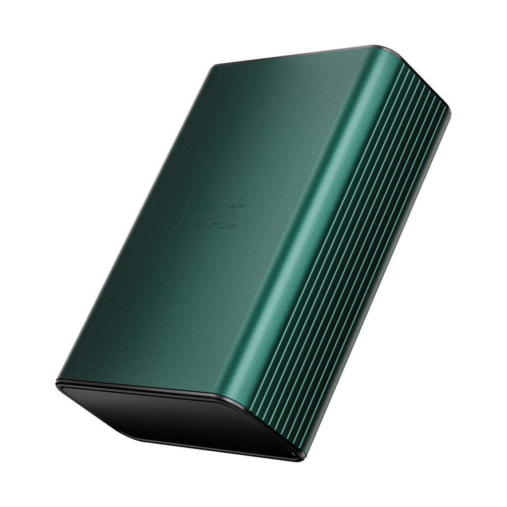 boAt Energyshroom PB400 Pro | 20000 mAh Powerbank with 2-way 22.5W fast charging,Pass-Through Charging, 12-Layer Smart IC Protection, Aluminium Casing & Compact