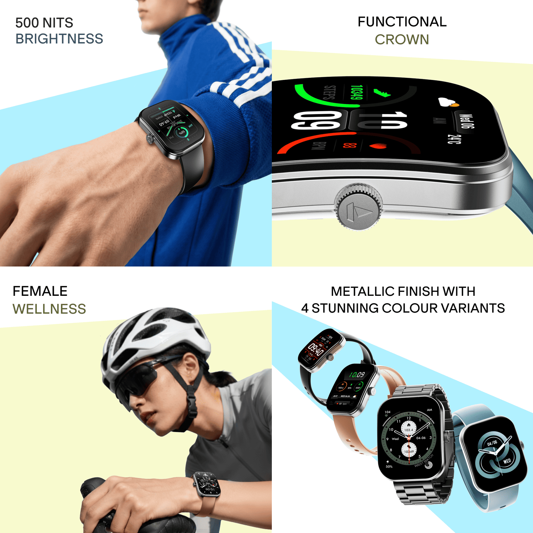 boAt Wave Sigma 3 Curv | Smartwatch with 2.01" Curved HD Display & Bluetooth Calling