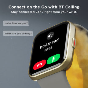 boAt Wave Connect | Bluetooth Calling Smartwatch with 1.69" (4.29 cm) HD Display with Built in Alexa, 60+ Sports Modes