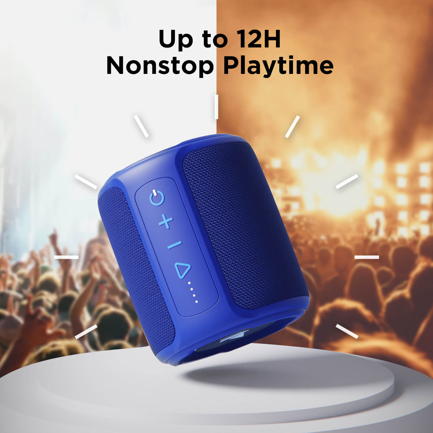 Stone 352 | Wireless Portable Bluetooth Speaker with 10W boAt Signature Sound, Up to 12 Hours Nonstop Playback on