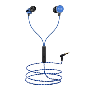 Bassheads 172 | Wired Earphone with Integrated Music Control, 10mm Dynamic Driver, Braided Cable, Premium Metallic Finish