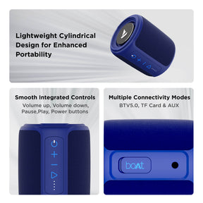 Stone 352 | Wireless Portable Bluetooth Speaker with 10W boAt Signature Sound, Up to 12 Hours Nonstop Playback on