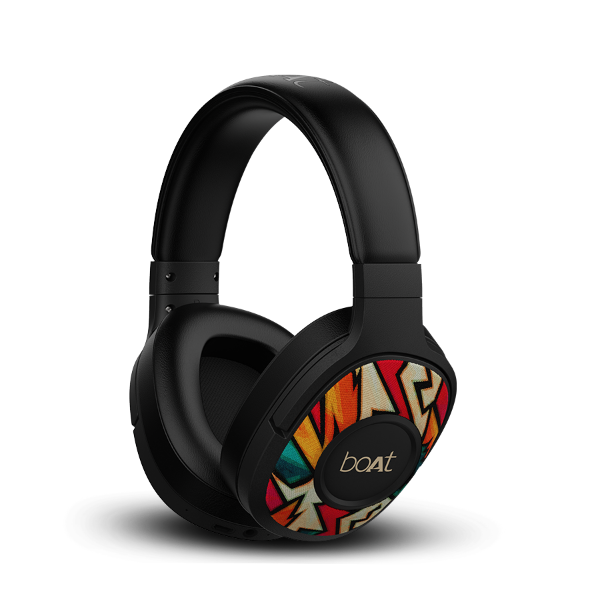 boAt Rockerz 550 | Over Ear Bluetooth Headphones with Upto 20H Playback, 50mm Dynamic Driver, 500mAh Battery