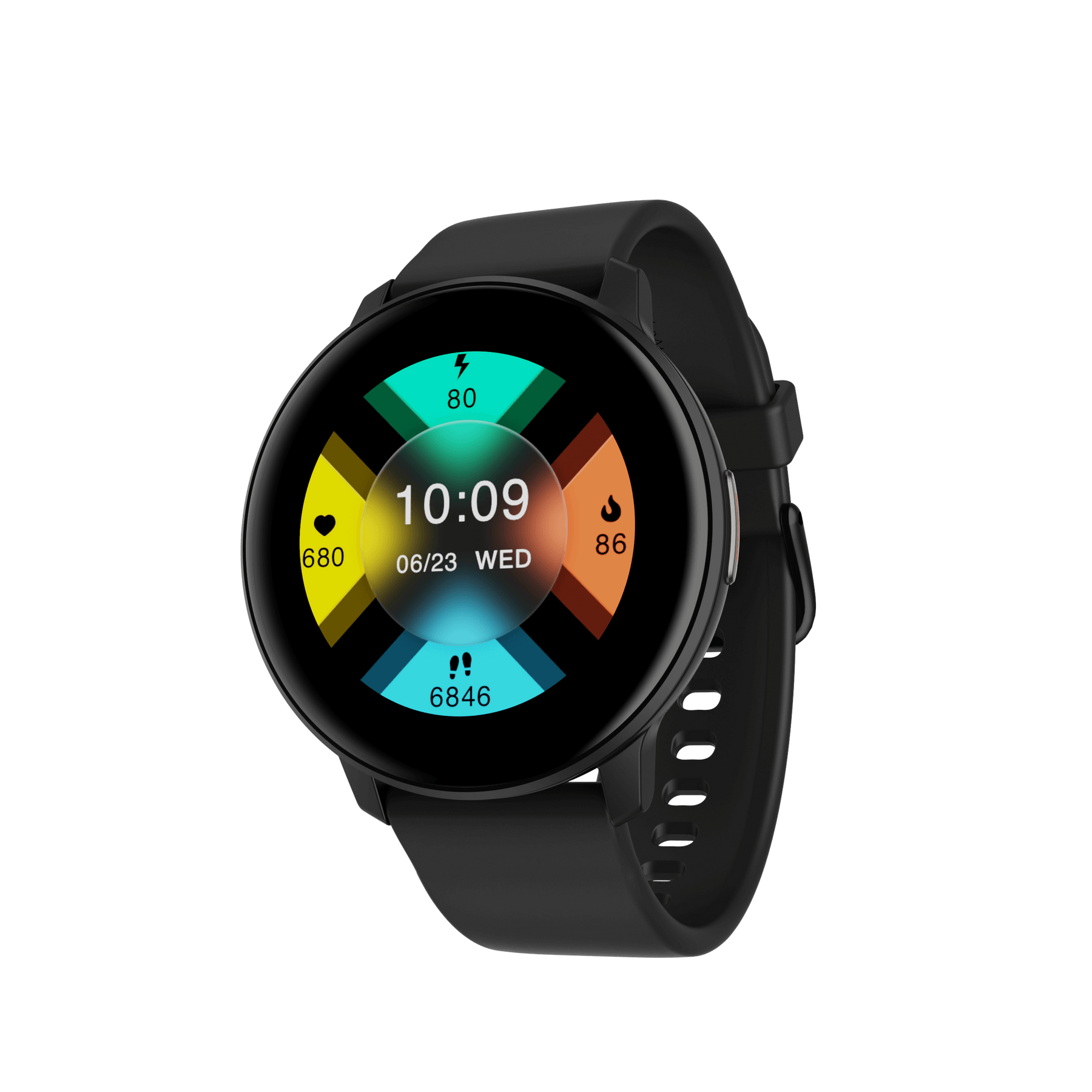 boAt Lunar Connect  1.28 (3.25 cm) HD Display Round Dial Smartwatch  powered by AI Noise Cancellation Technology (ENx™ Algorithm)
