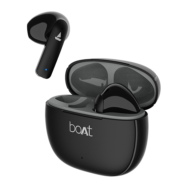 boAt Airdopes 100 | TWS Wireless Earbuds with 50 Hours Playback Time, Quad Microphone, IWP™ technology