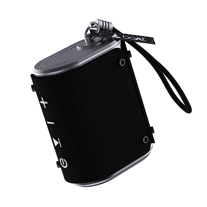 boAt Stone Grenade Pro | Portable Bluetooth Speaker with 5W RMS Sound, 7 Hours Playback, IPX6 Water Resistance