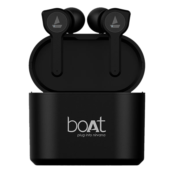 boAt Airdopes 402 | Wireless Earbuds with Powerful 10mm Drivers, ENx™️ Technology, ASAP Charge, 30Hours of Playback Time