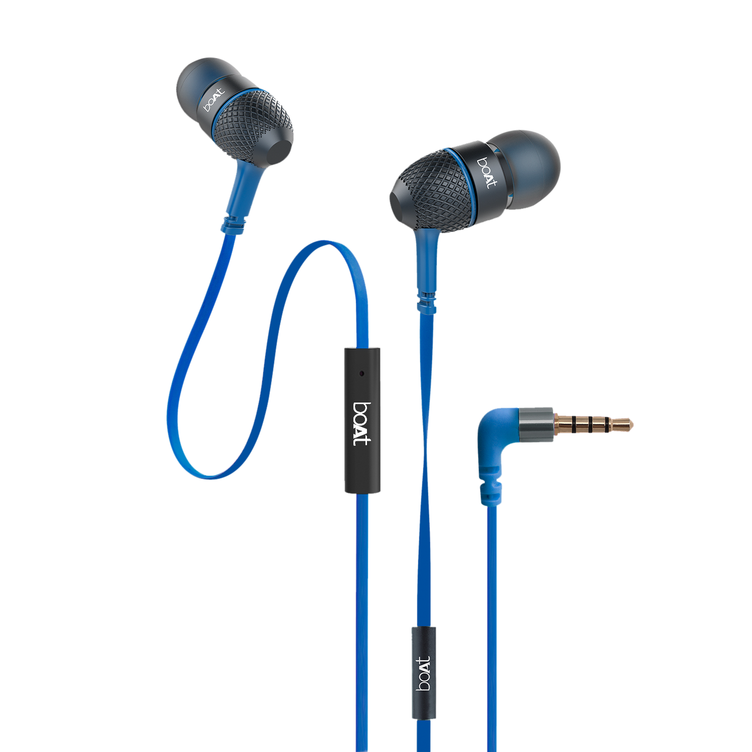 Bassheads 225 | Wired Earphone having 10mm Driver, Passive Noise Cancellation, Polished Metal Design, Hands-free communication