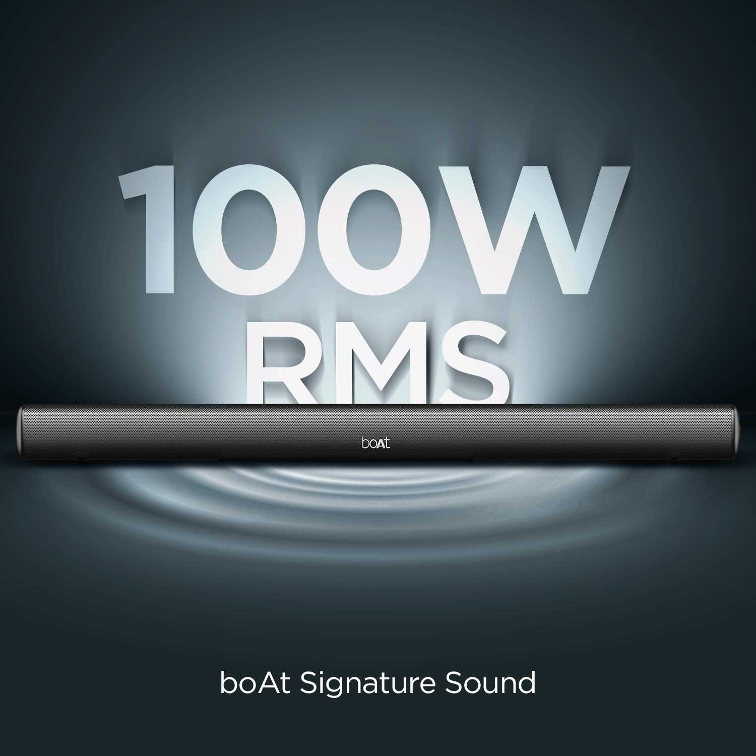 boAt Aavante Bar Mystiq | 100W RMS boAt Signature Sound, 2.1 Channel Soundbar with Wired Subwoofer, Entertainment EQ Modes, Bluetooth v5.3, USB, AUX, HDMI (ARC)
