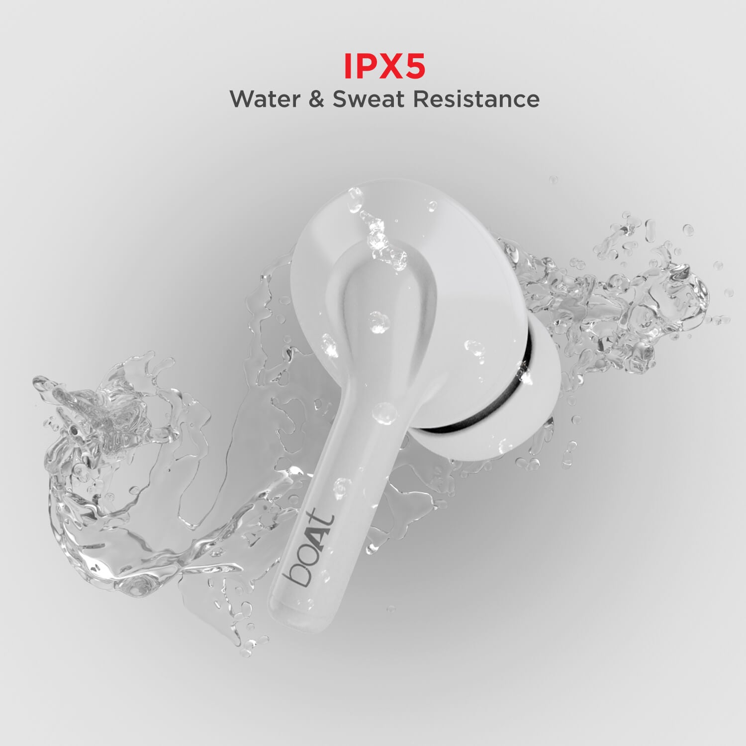 boAt Airdopes 163 | Wireless Earbuds with Massive Playback of upto 17 Hour, IPX5 Water & Sweat Resistance, IWP Technology, Type C Interface