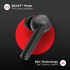 boAt Airdopes 452 | TWS Earbuds with 6mm Drivers, 380mAh Charging Case, ENx™ Technology, BEAST Mode for Gamers, ASAP™ Charge