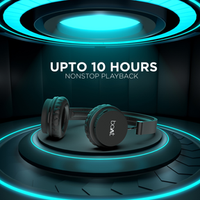 boAt Rockerz 400 | Wireless Bluetooth Headphone with 40mm Dyanmic Drivers, 8 Hours Non-Stop Playback, Lightweight & Portable