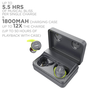 boAt Airdopes 491 | Wireless Earbuds with 6mm Drivers, 50 Hours Playback, Bluetooth v5.0, 1800mAh battery