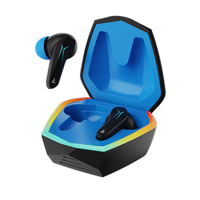 boAt Immortal 121 | Bluetooth Gaming Wireless Earbuds with BEAST™️ Mode (40ms Low Latency), ASAP™️ Charge, 40 Hours Playback, & Blazing RGB Lights