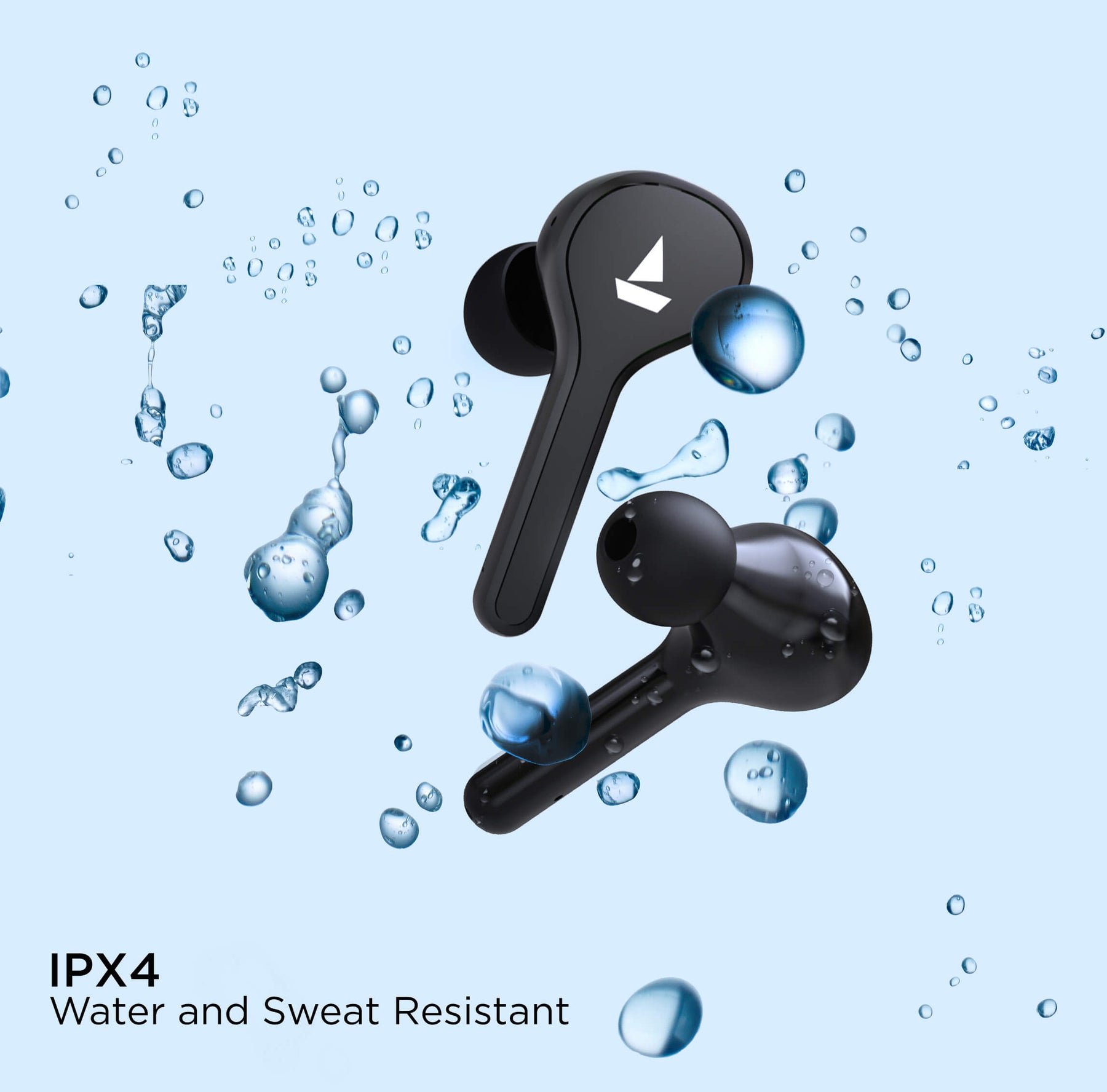 boAt Airdopes 431 | Wireless Earbuds 7mm Drivers, IPX4 Sweat & Water Resistance, Bluetooth 5.0, 500mAh Charging Case
