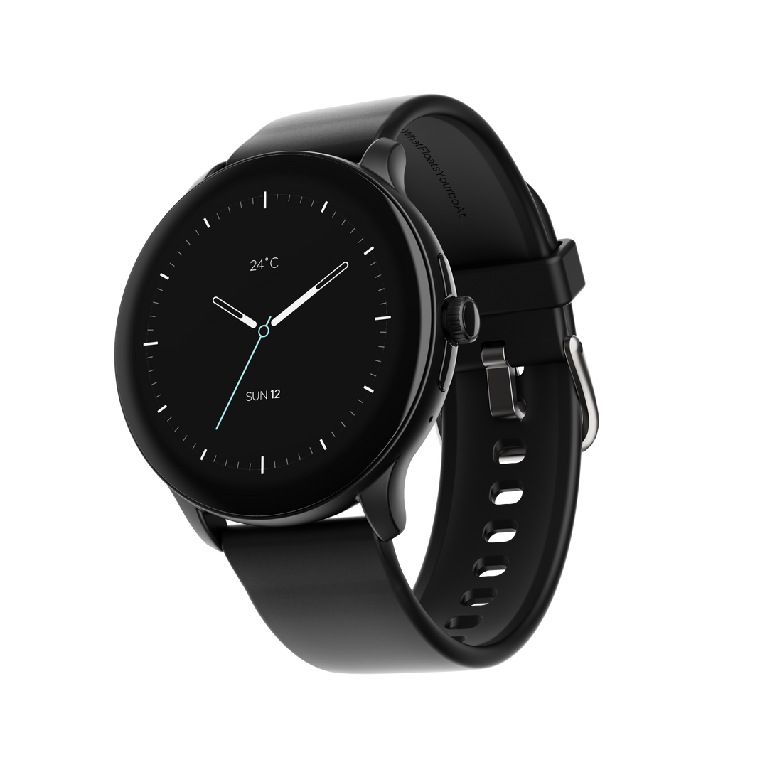 Lunar Connect Pro Premium Round Dial Smartwatch with 1.39" (3.53 cms