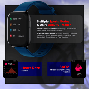 boAt Matrix | 1.65" (4.18 cm) colour AMOLED Display, Fitness Tracking, 100+ Cloud Watch Faces