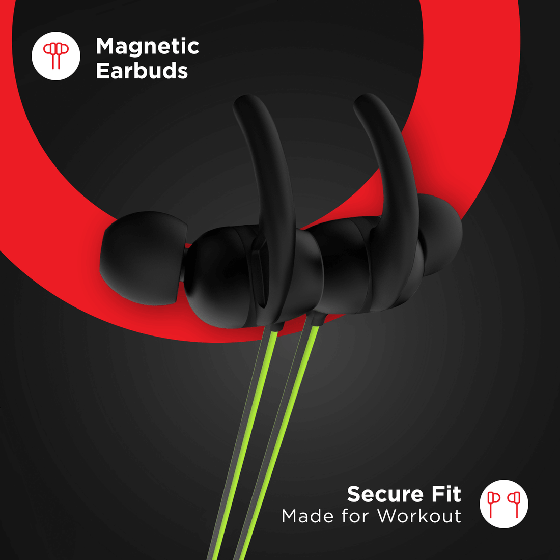 rockerz 255r neon green