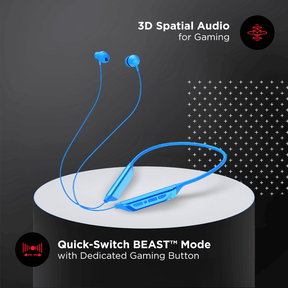 boAt Rockerz 375 | Wireless Earphone with 10mm Driver in both Ears, Upto 20Hrs Playback, BEAST™ Mode with 3D Spatial Sound, boAt Signature Sound