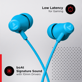 boAt Rockerz 375 | Wireless Earphone with 10mm Driver in both Ears, Upto 20Hrs Playback, BEAST™ Mode with 3D Spatial Sound, boAt Signature Sound